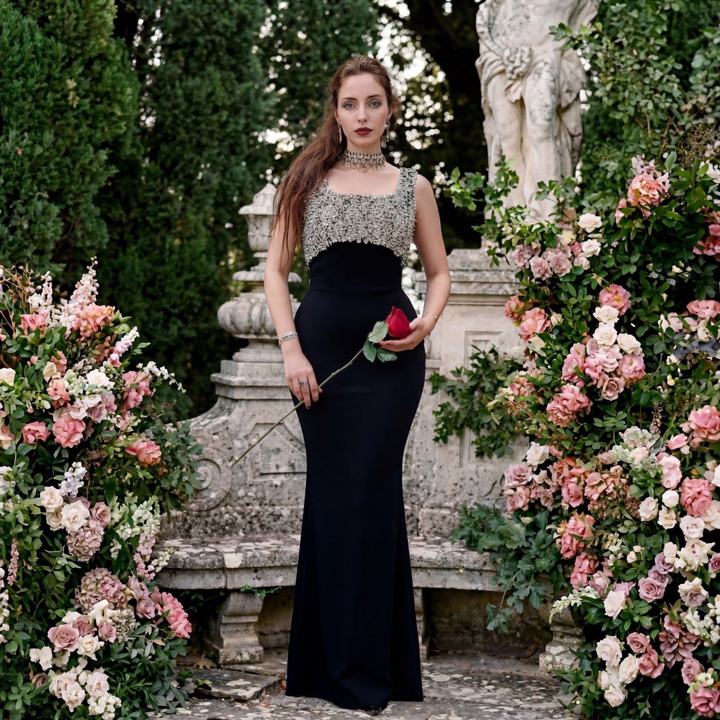 Coral Éternel — full silhouette